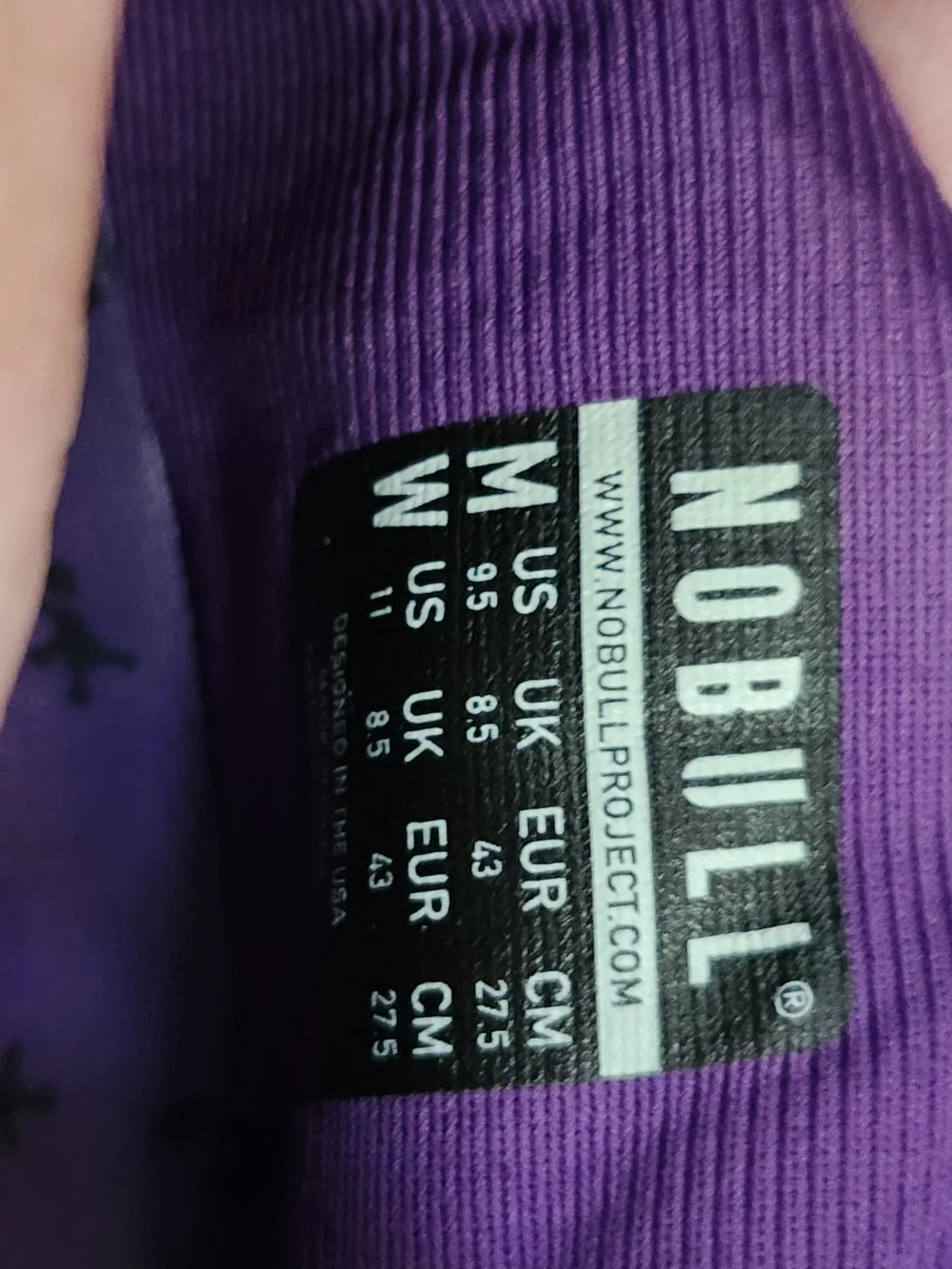 NOBULL Women's Purple Camo Trainer Shoes